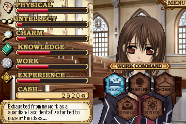 Vampire Knight DS screenshot